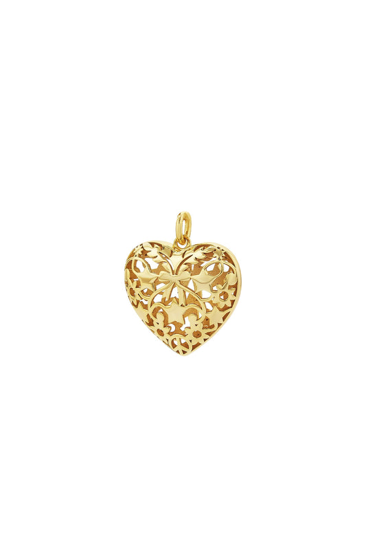 Heart Thrills Charm Gold-Plated