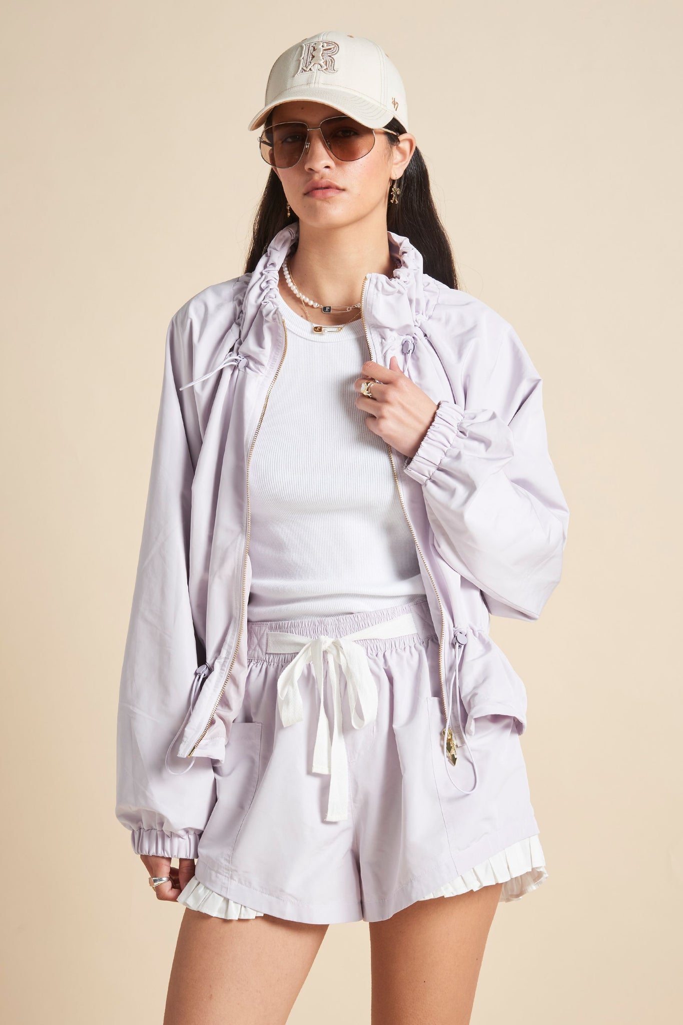 Devant Jacket Lilac