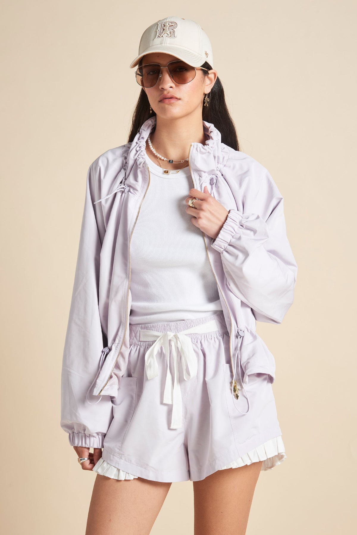 Devant Jacket Lilac