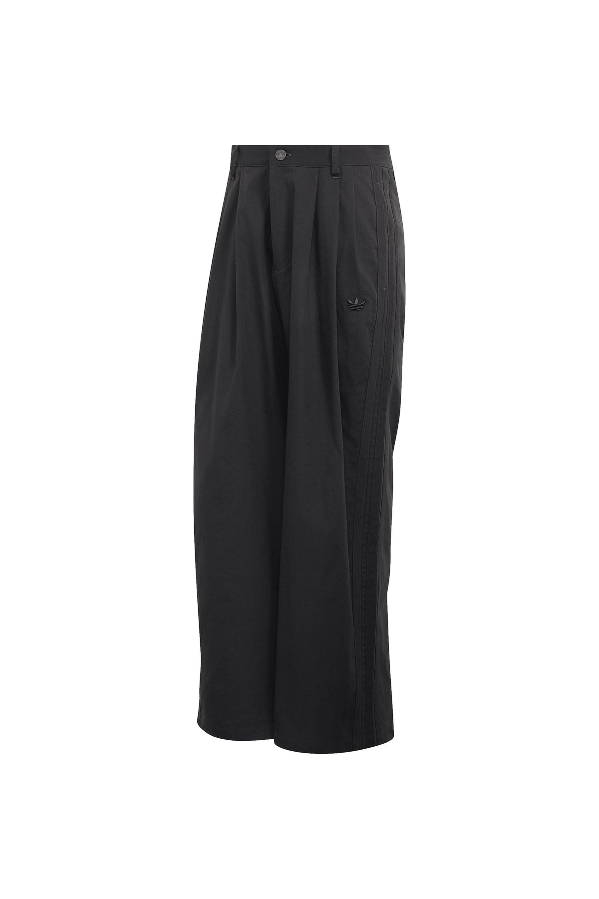 Triple Pleated Pants Utility Black
