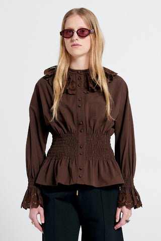 Treasurer Shirt Chocolate