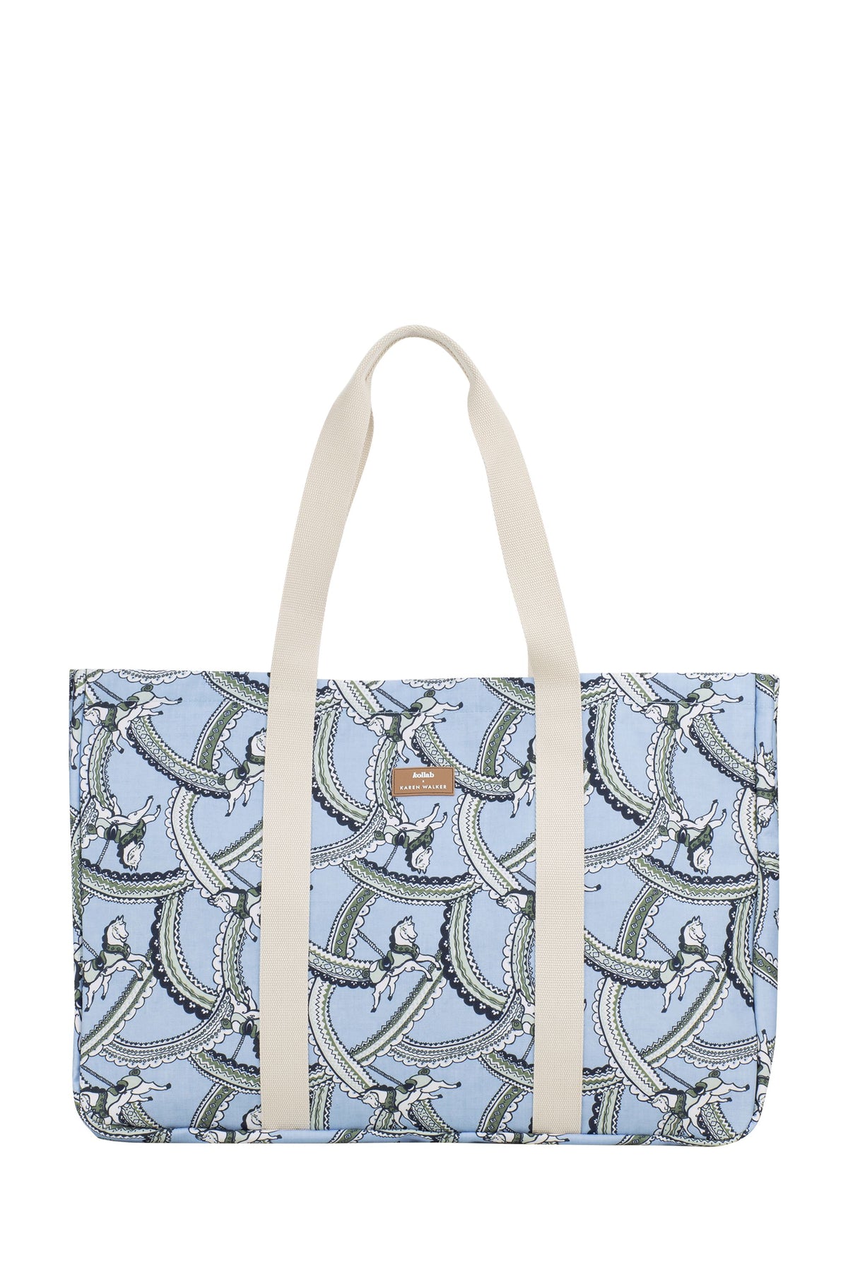 Carryall Cargo Bag Carousel Light Blue