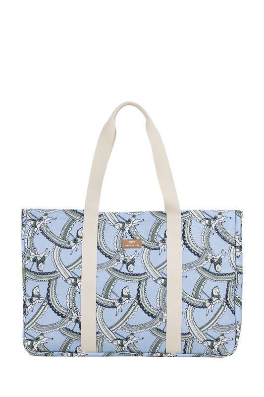 Carryall Cargo Bag Carousel Light Blue