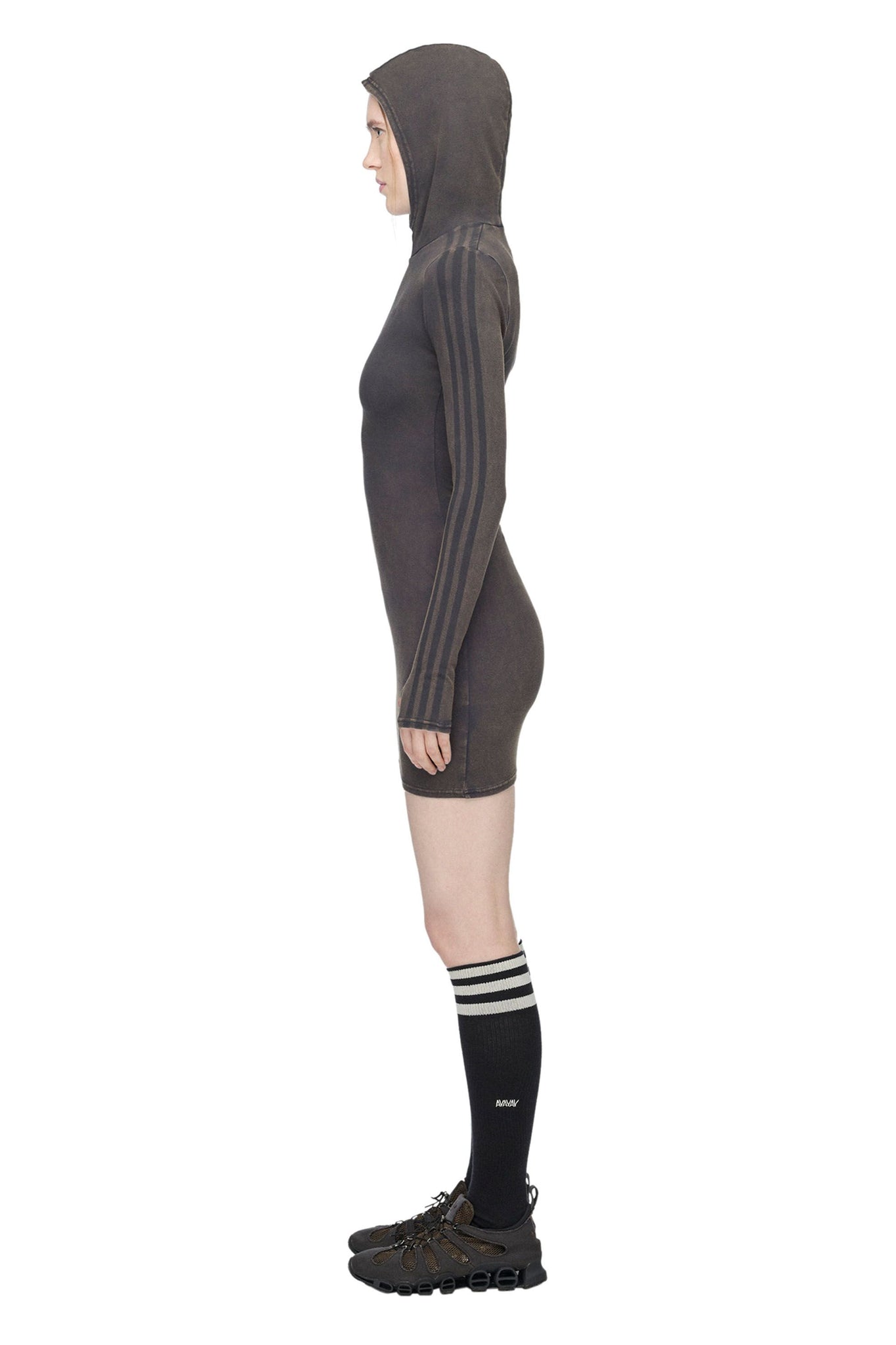 AVAVAV Hooded Dress Carbon