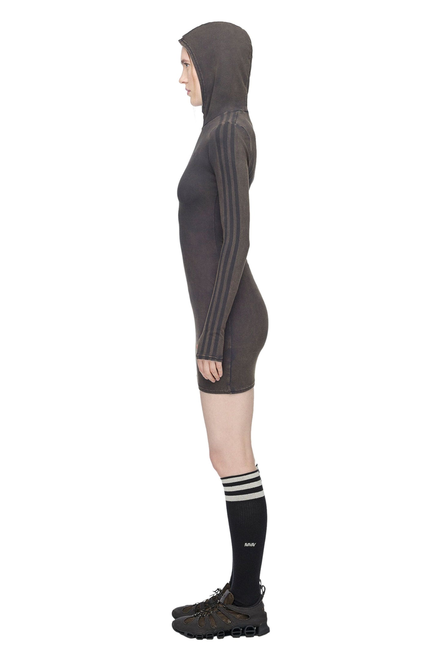 AVAVAV Hooded Dress Carbon