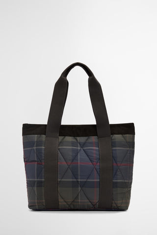 Healy Tartan Tote Bag Shadow Classic Tartan