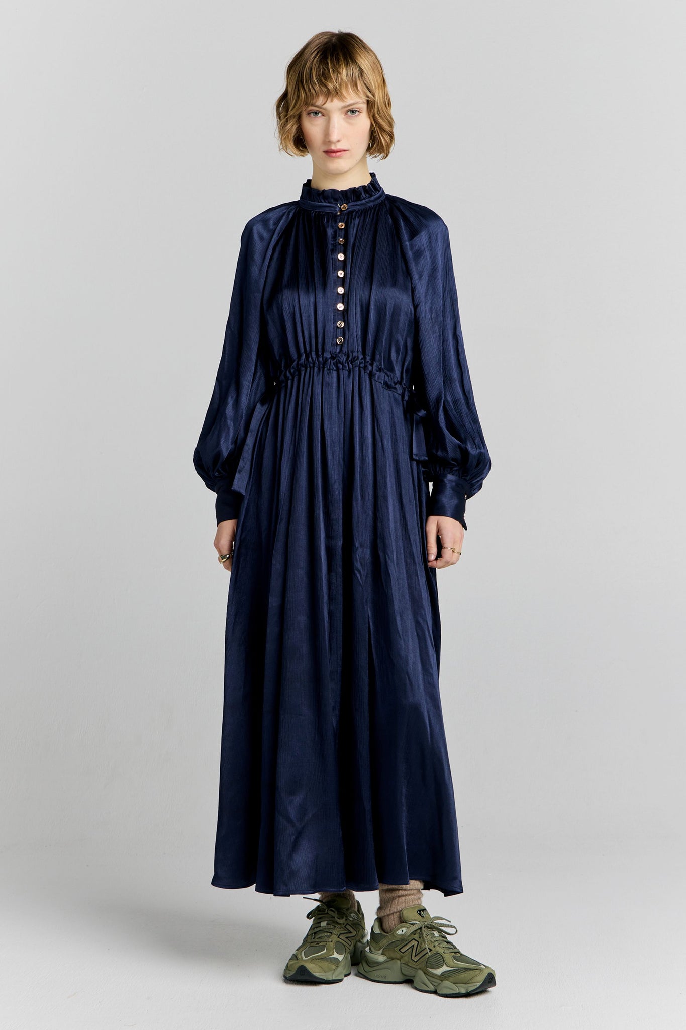 Deluge Dress Royal Navy – Karen Walker