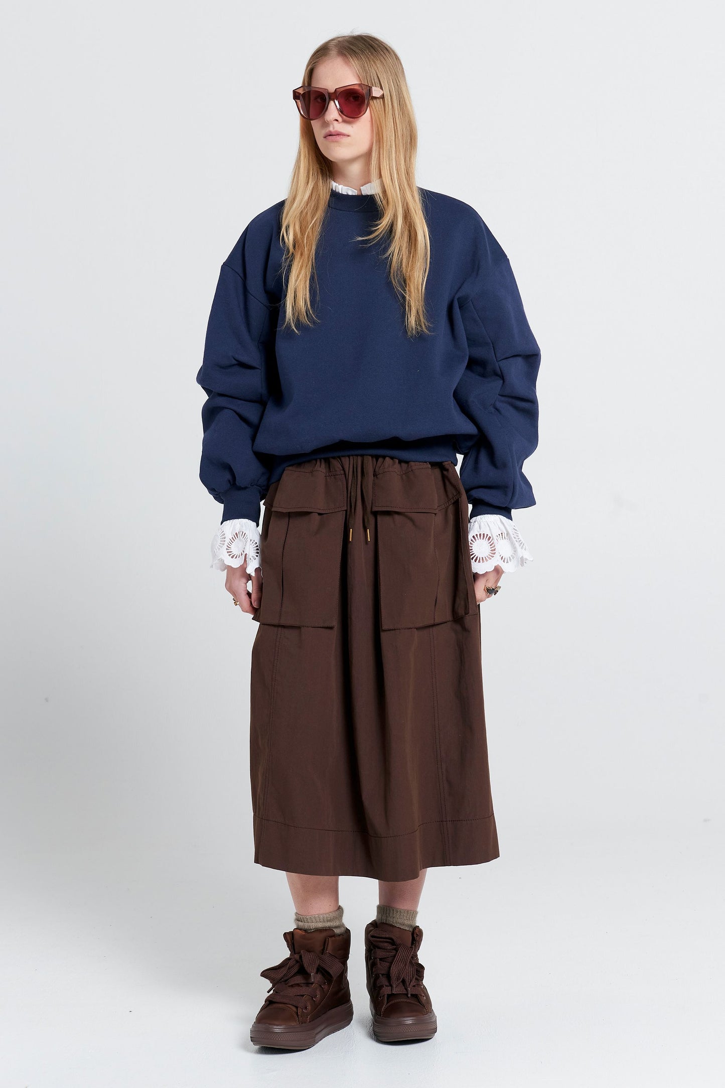 League Skirt Chocolate