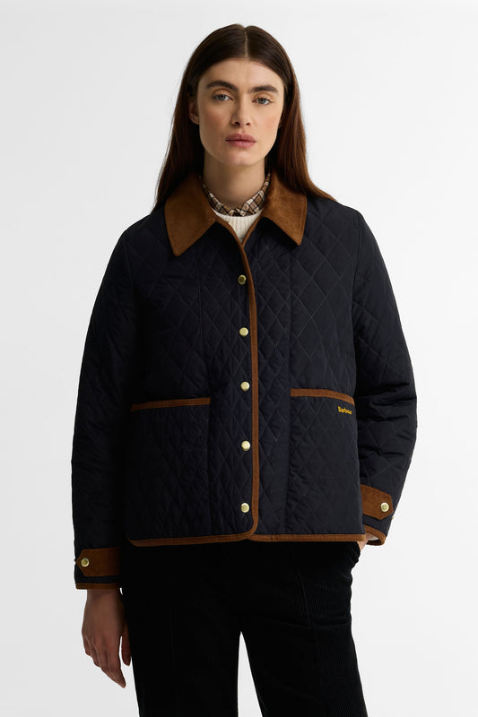 Ainsdale Quilted Jacket Dark Navy/Ancient