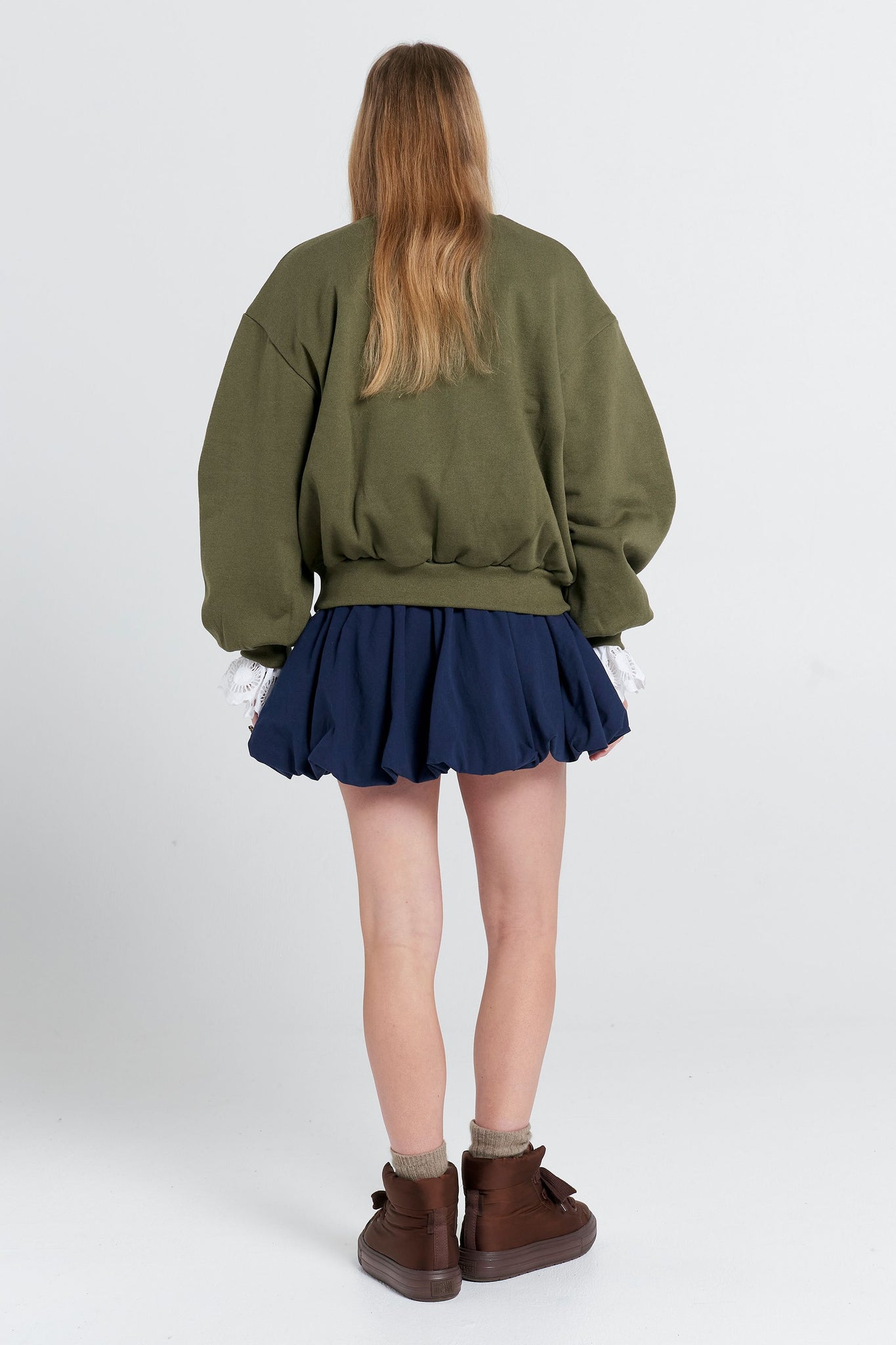 Campus Sweatshirt Hunter Green