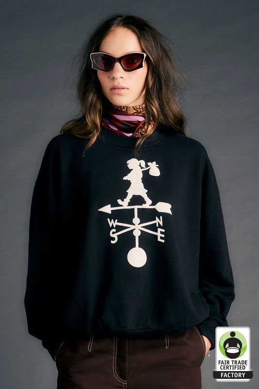 Weather Shop Sweatshirt Black