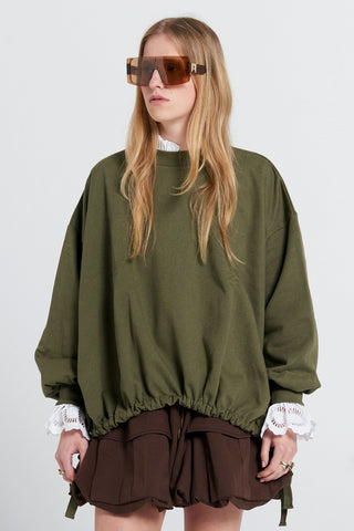 Fraternity Sweatshirt Hunter Green