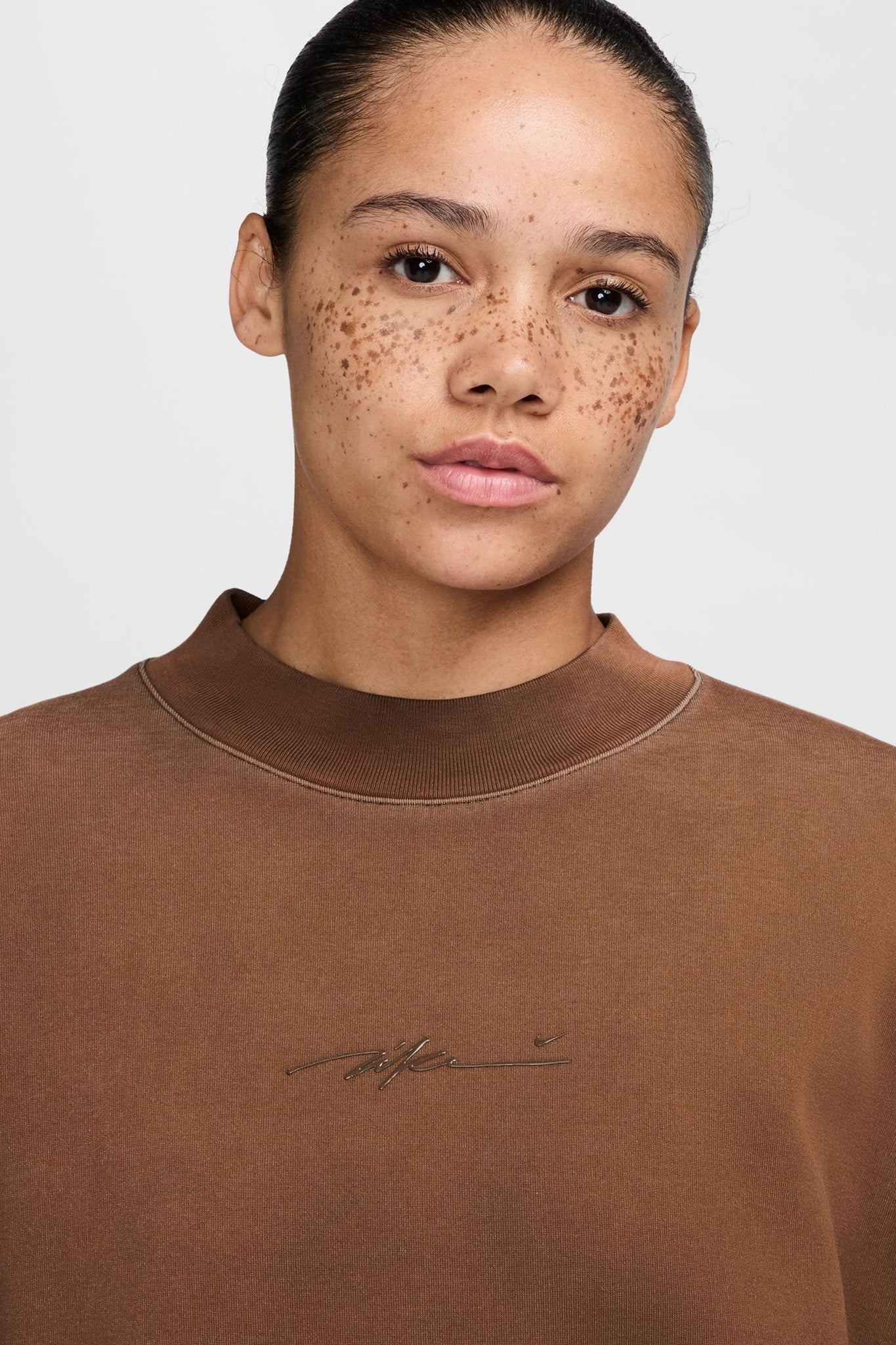 Energy Oversized Short-Sleeve T-Shirt Cacao Wow