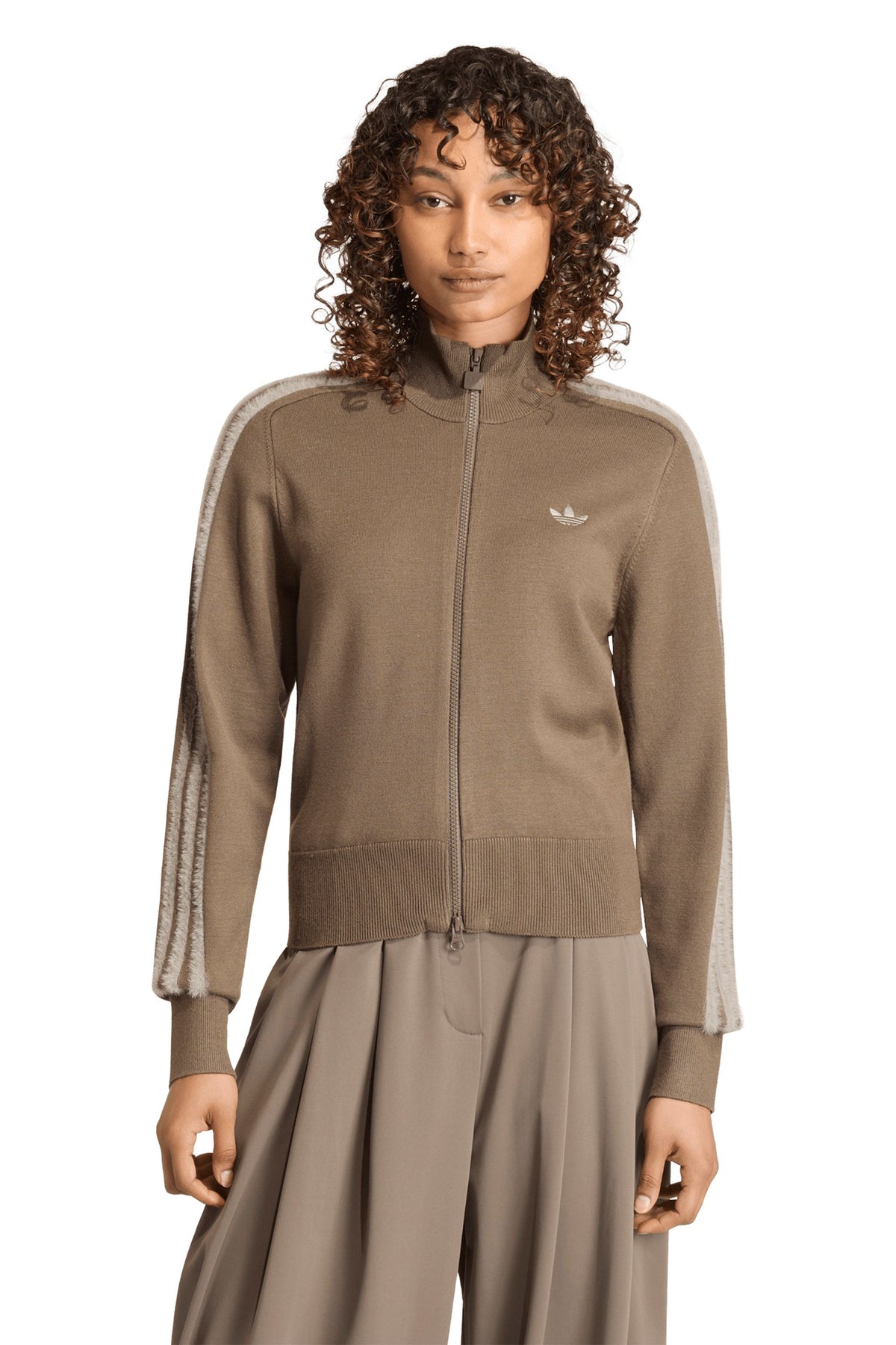 Knit Firebird Tracktop branch/silver pebble