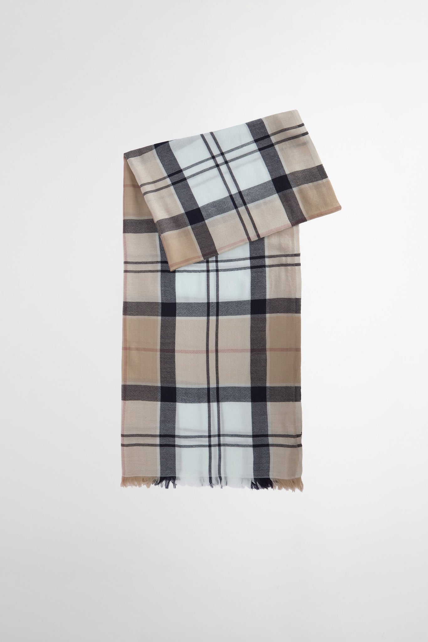 Verona Pashmina Scarf Rosewood Tartan