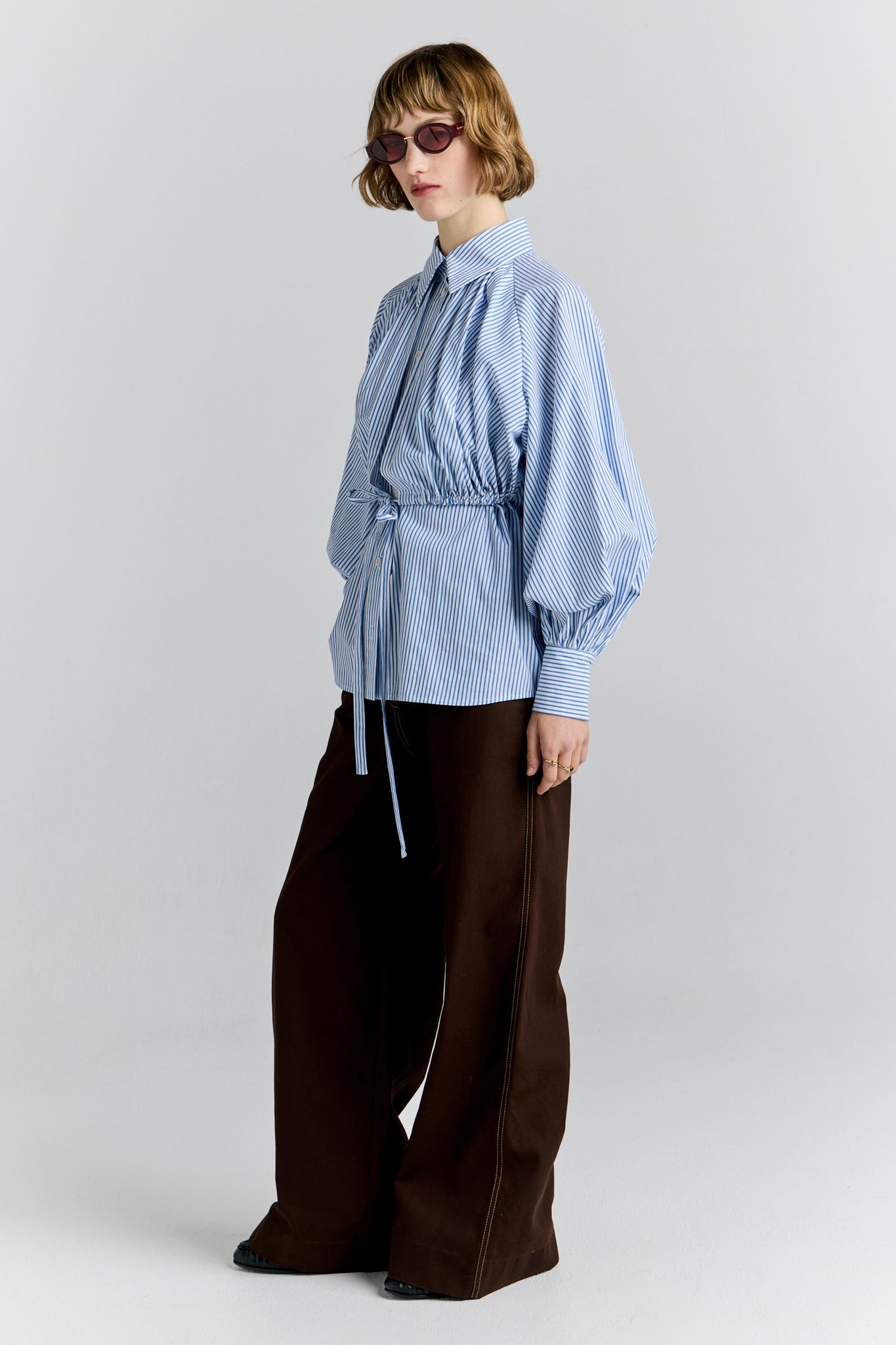 Gale Force Shirt Blue/White