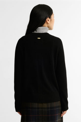 Penwood Cashmere Knitted Jumper Black