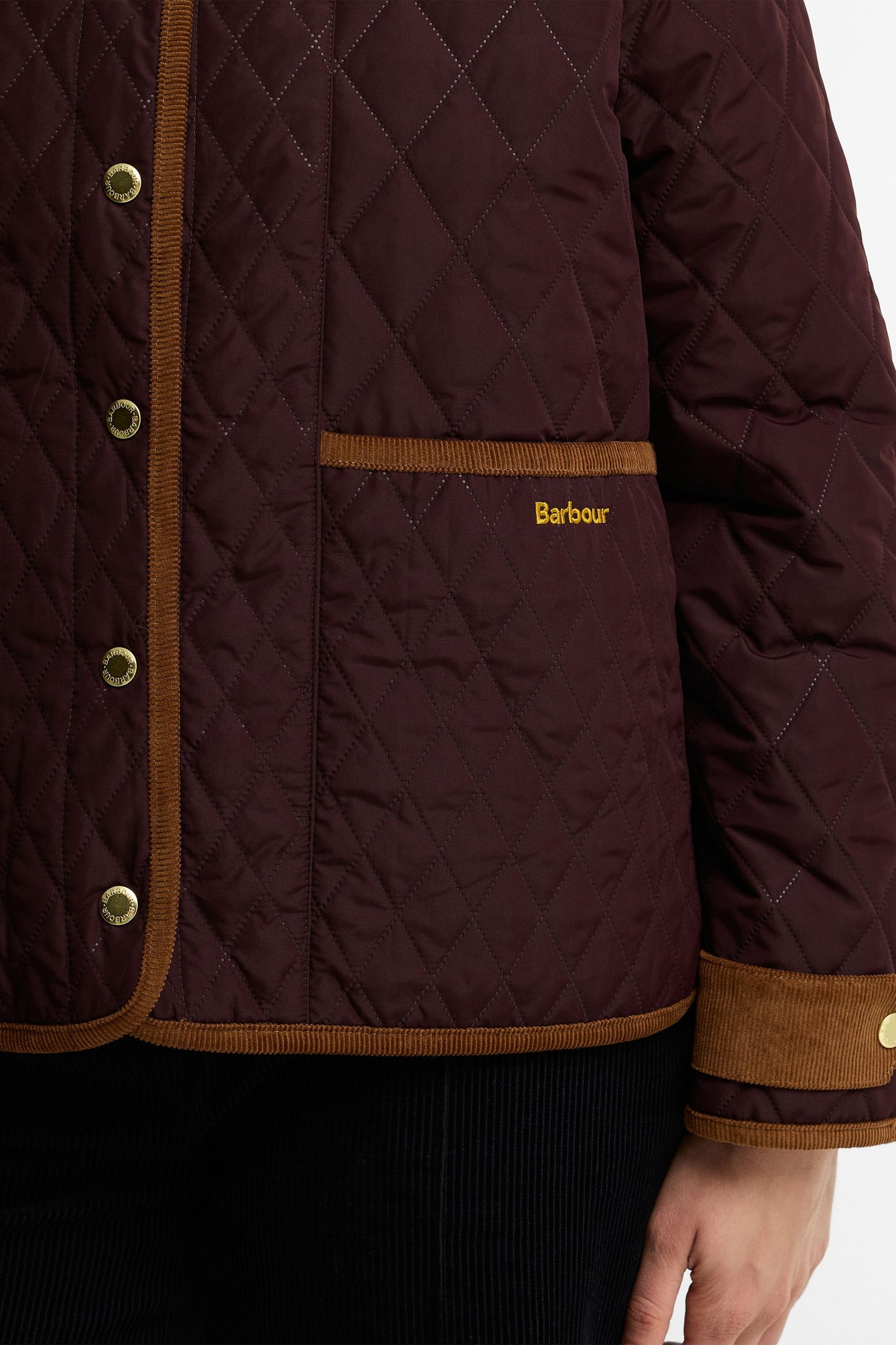 Ainsdale Quilted Jacket Fig/Muted