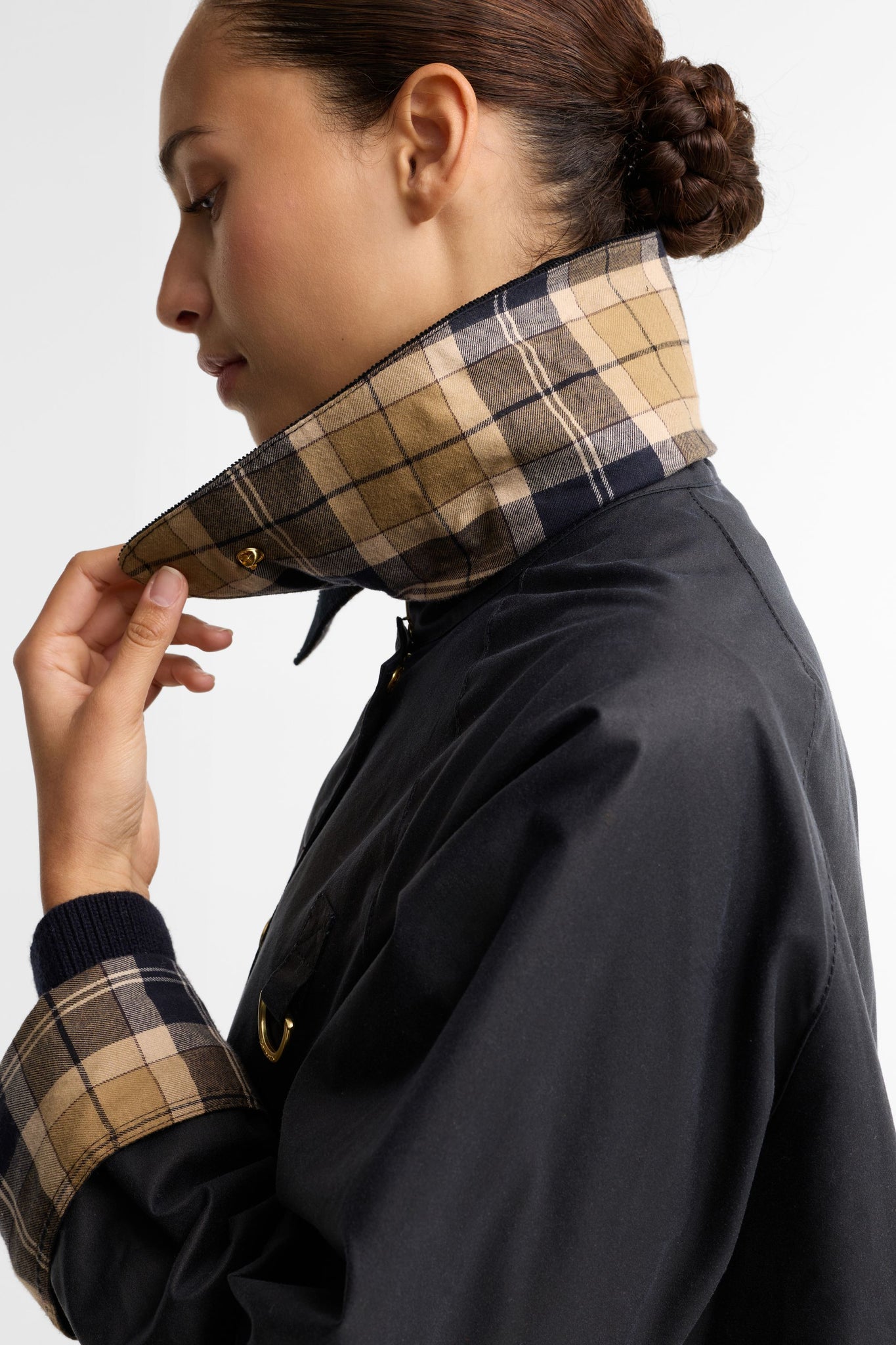 Icons Modern Spey Wax Jacket Navy/Birchwood
