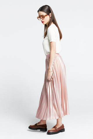 Fleur Cashmere T-Shirt Off-White