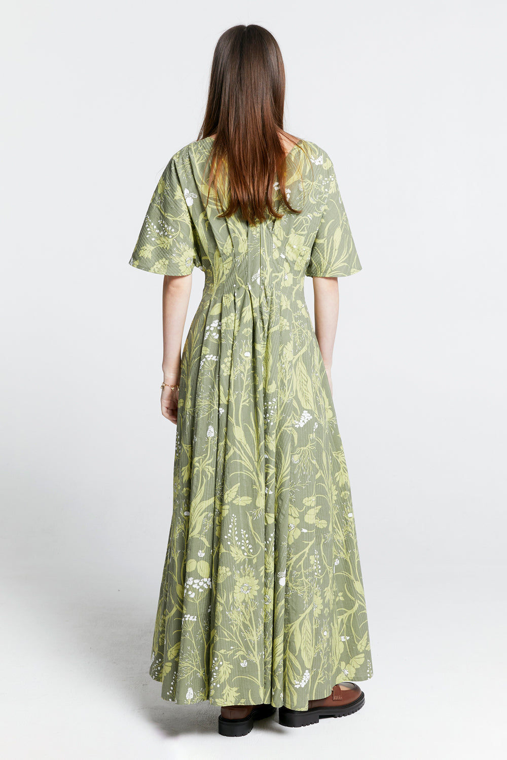Florence Dress Green