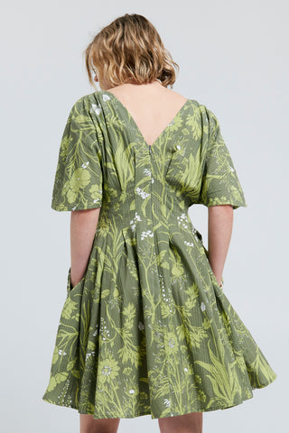 Florence Mini Dress Green