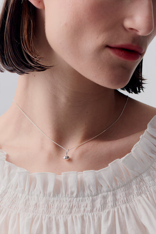 Garlic Necklace Silver