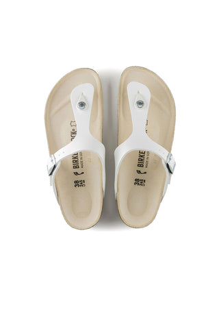 Birkenstock Gizeh Birko-Flor Narrow Fit White