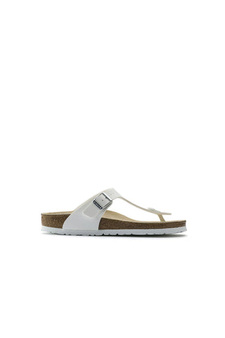 Birkenstock Gizeh Birko-Flor Narrow Fit White