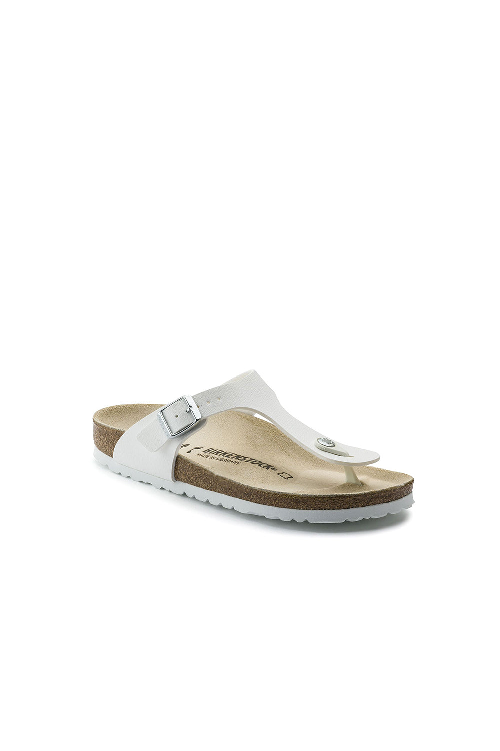 Birkenstock Gizeh Birko-Flor Narrow Fit White
