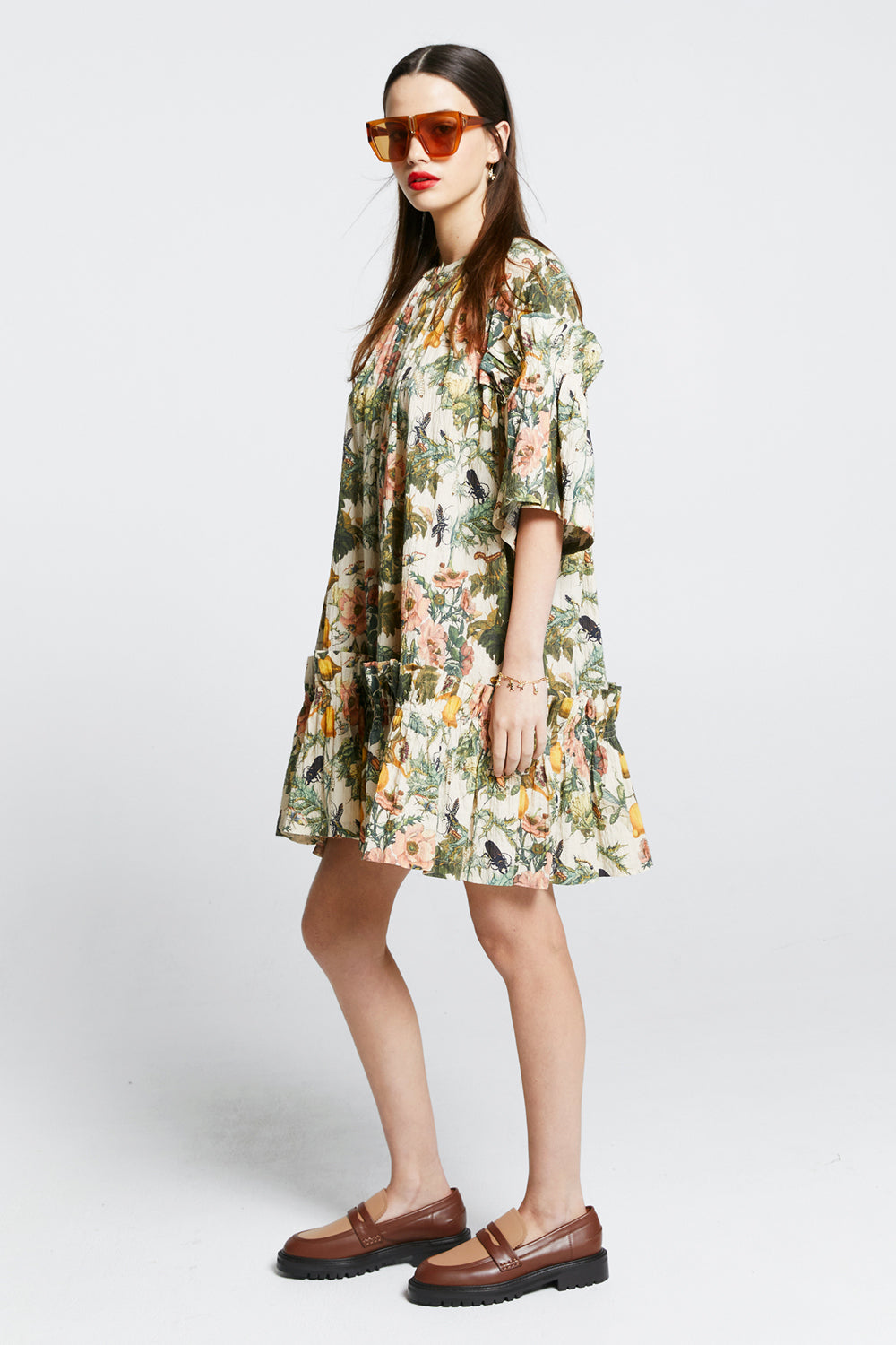 Glade Dress Macadamia Multi
