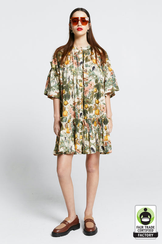 Glade Dress Macadamia Multi