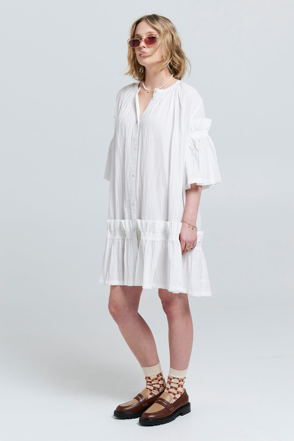 Glade Dress Off-White