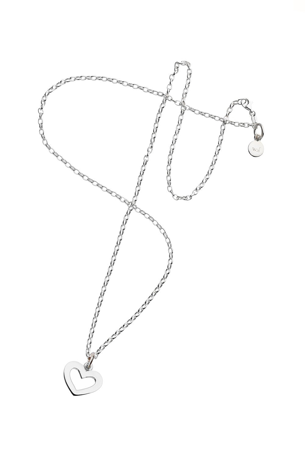 Heart Pendant Silver