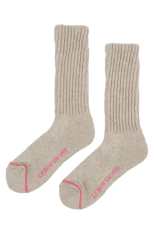 Ballet Socks Oatmeal