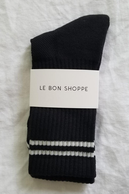 Boyfriend Socks Noir