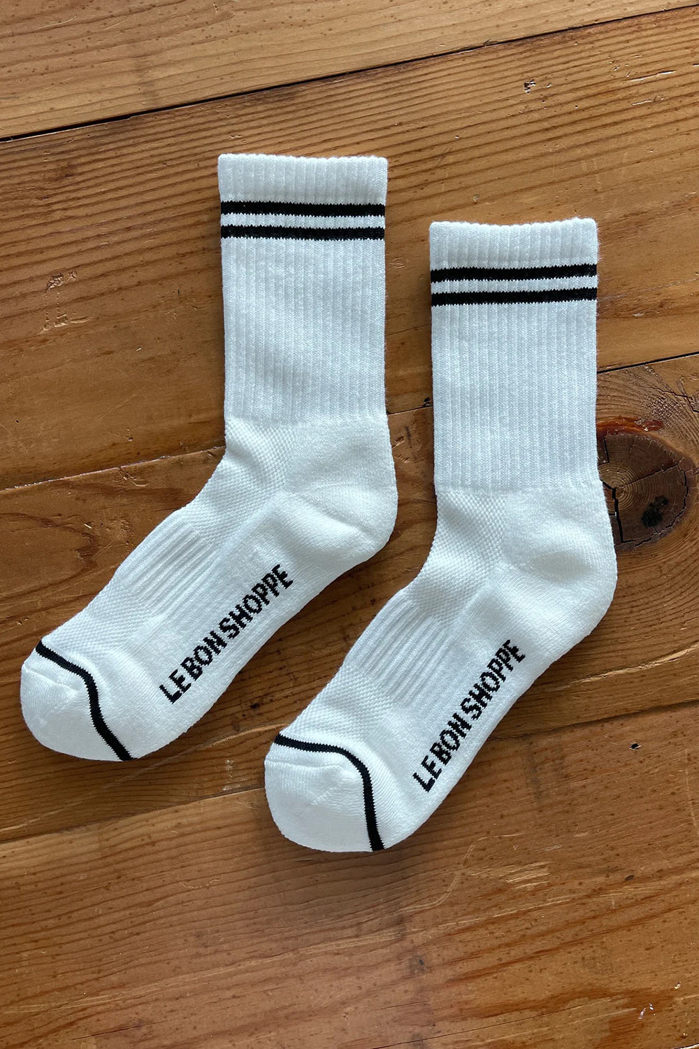Boyfriend Socks Classic White
