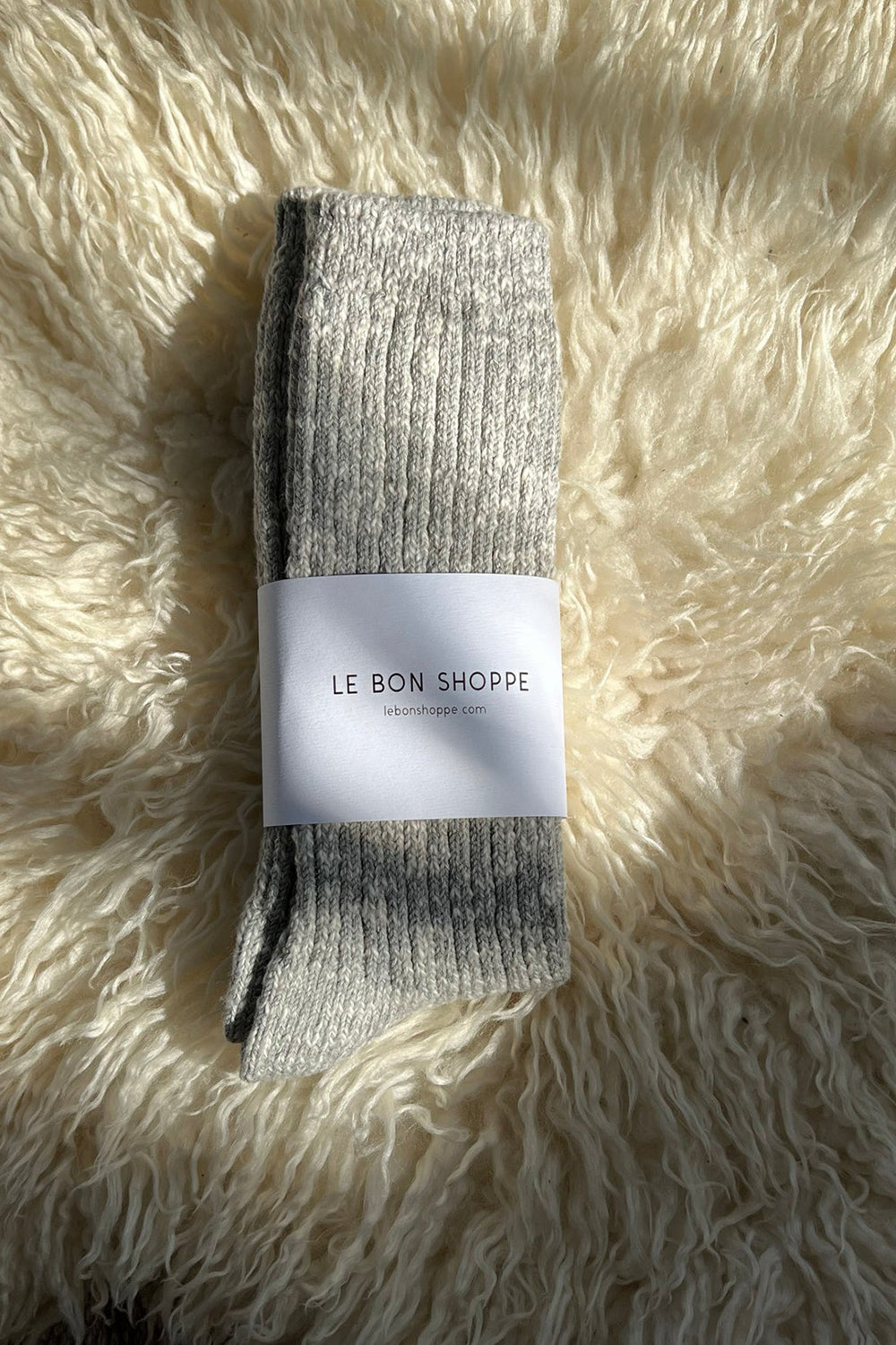 Cottage Socks Ht. Grey