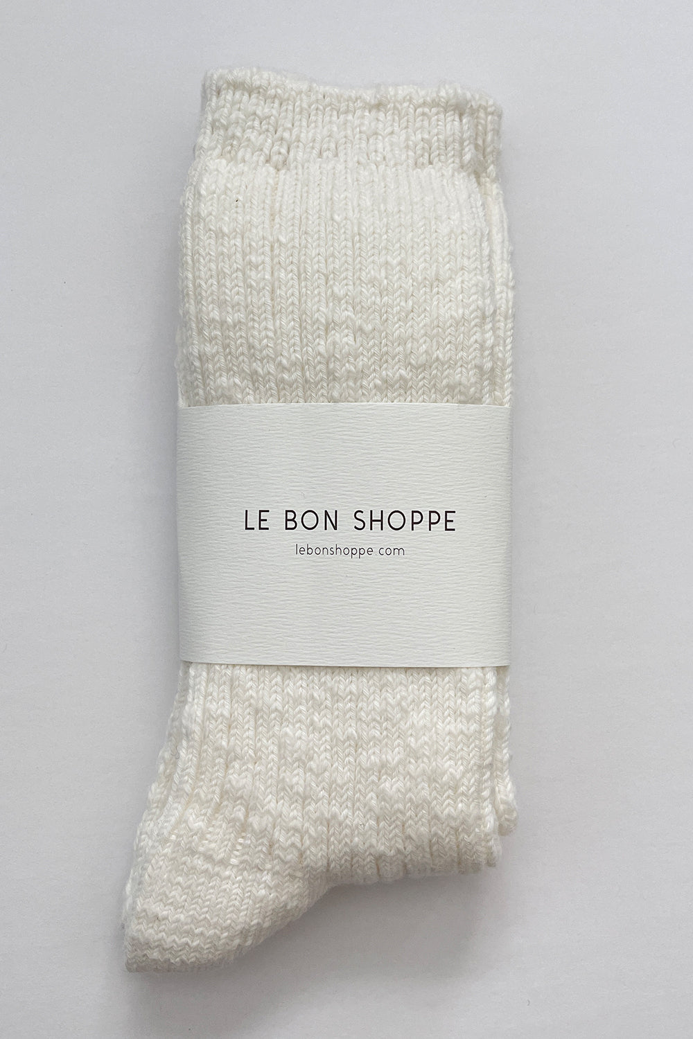 Cottage Socks White Linen