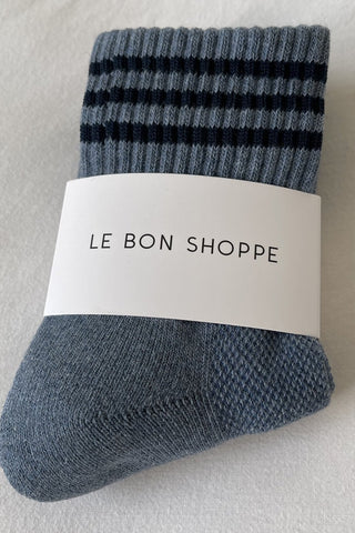 Girlfriend Socks Indigo