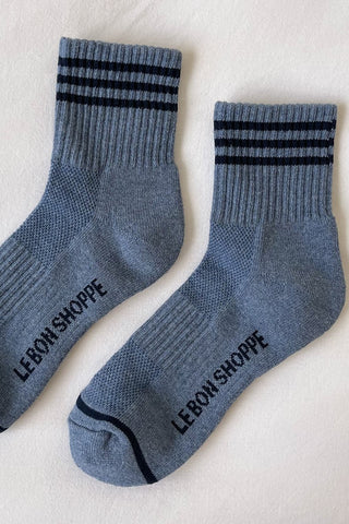 Girlfriend Socks Indigo