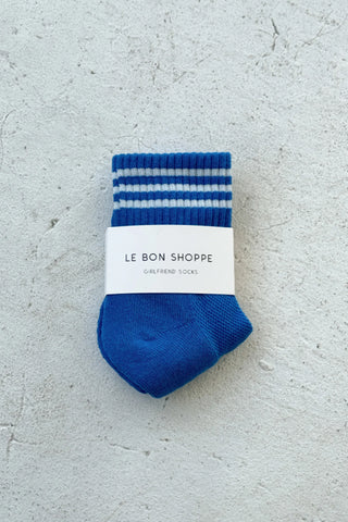 Girlfriend Socks Royal Blue