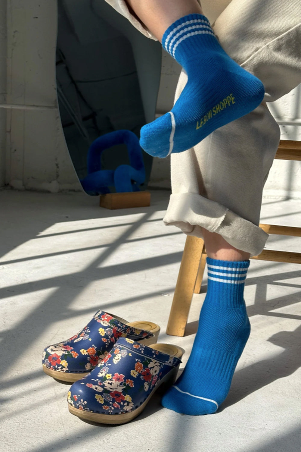 Girlfriend Socks Royal Blue