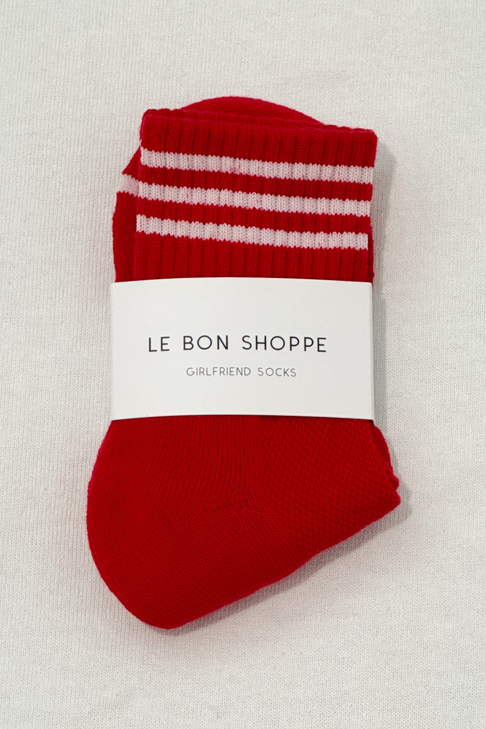 Girlfriend Socks Scarlet