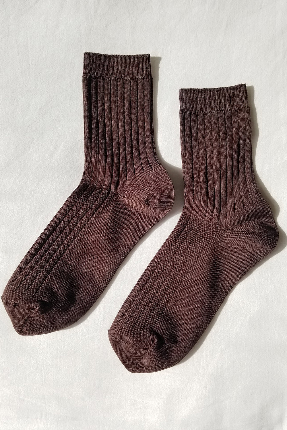 Her Socks Mercerized Coffee