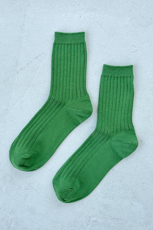 Her Socks Mercerized Jade