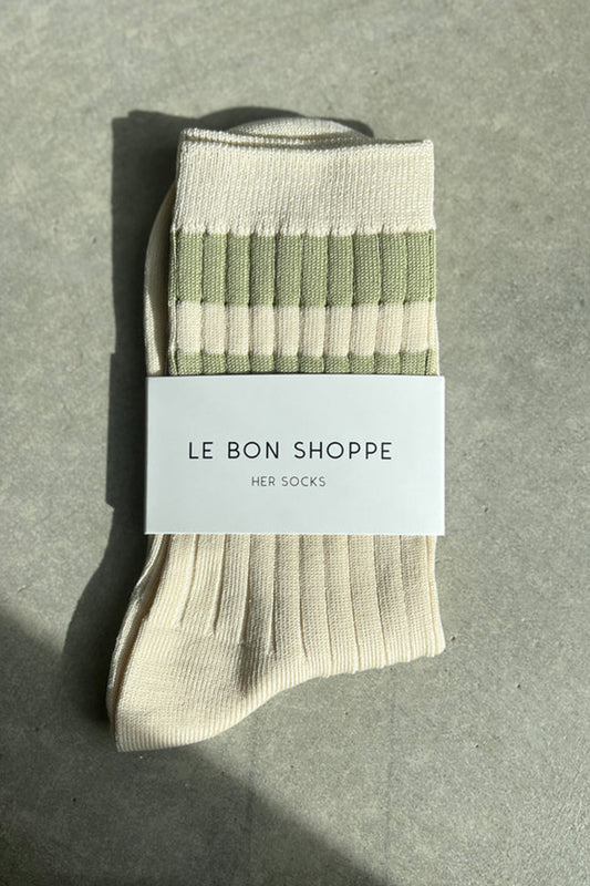 Her Varsity Socks Guacamole