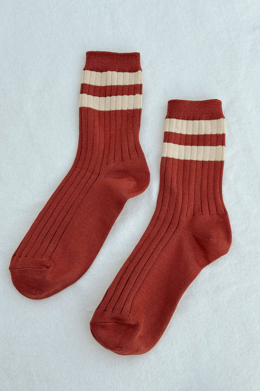 Her Varsity Socks Tandoori