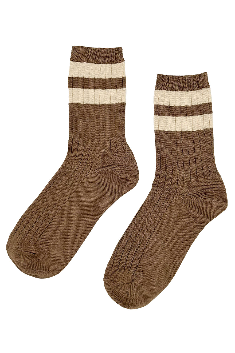 Her Varsity Socks Toffee