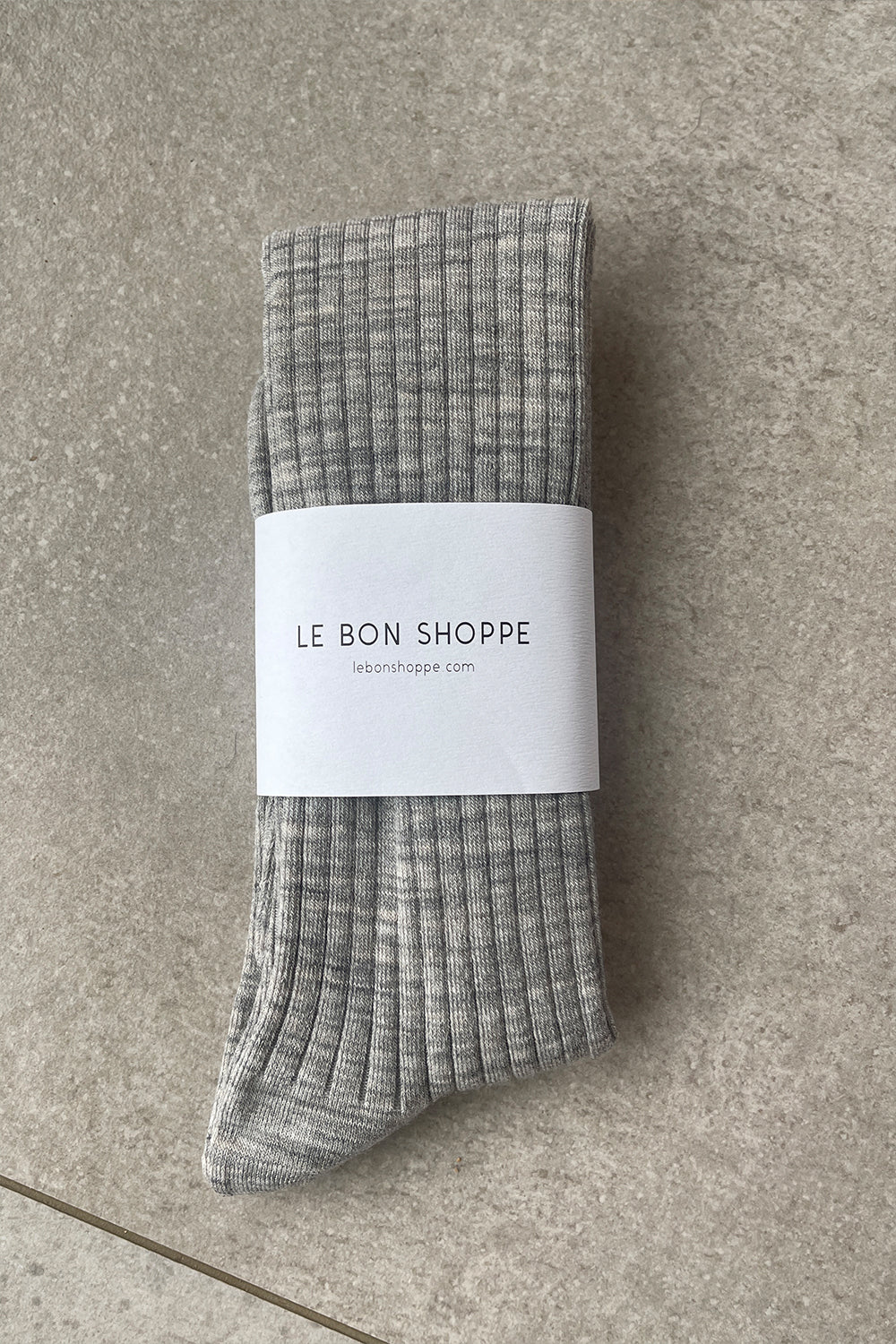 Schoolgirl Socks Grey Melange